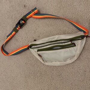 REI Waist Pack - Rainbow and Beige